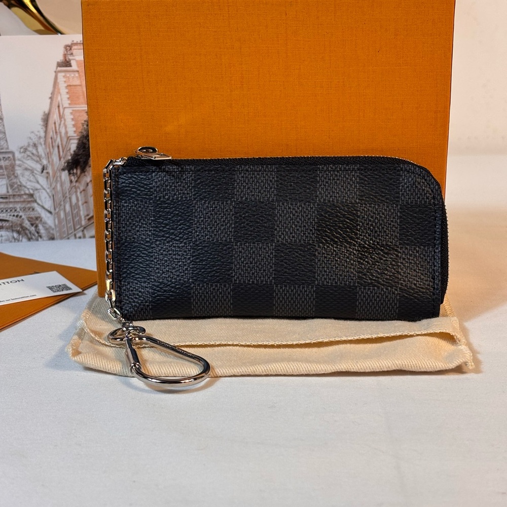 Louis Vuitton Graphite Key Pouch